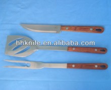 3 pcs BBQ tool set/deluxe Grill Set/ bbq accessories