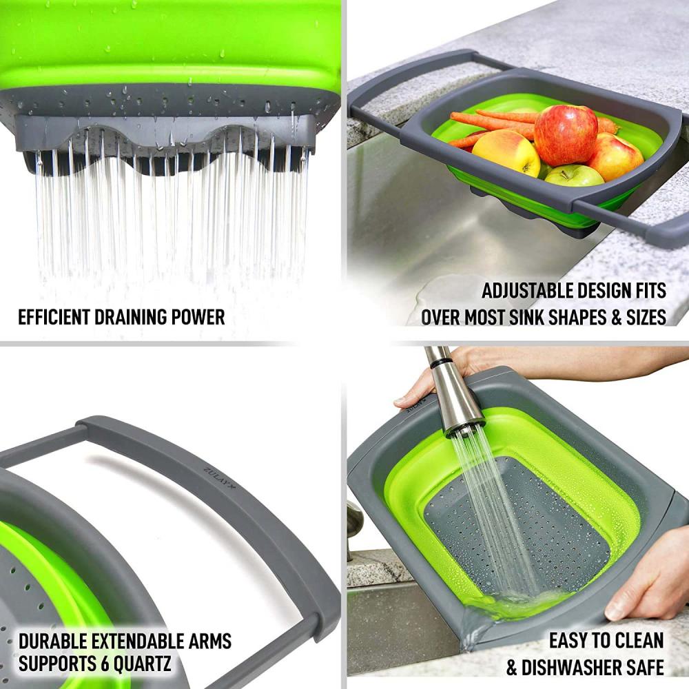 Multifunctional Kitchen Collapsible Strainer