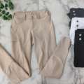 Khaki Button Horse Marcaíocht Capall Breeches Lógó Saincheaptha