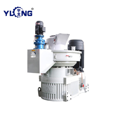 Wood sawdust pellet molding machine