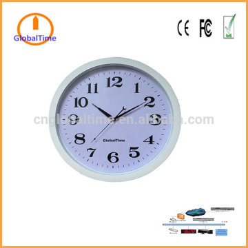 Client management software controlled white NTP analog Clock synchronize time