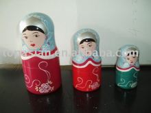 Hand painting dolls