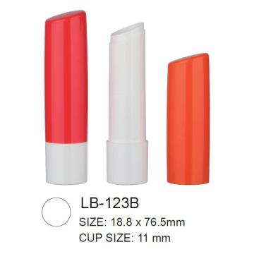 Empty Slim Round Cosmetic Lip Balm