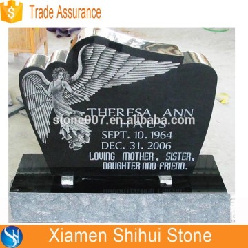 Angel Etching Headstone