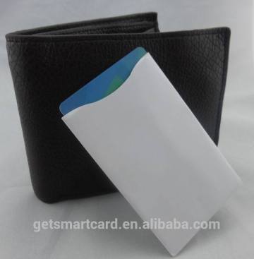 New Product! Anti Theft Credit Card Protector RFID Blocking Aluminum Safety Sleeve