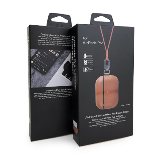 earphone headset packaging hanger box with drawer