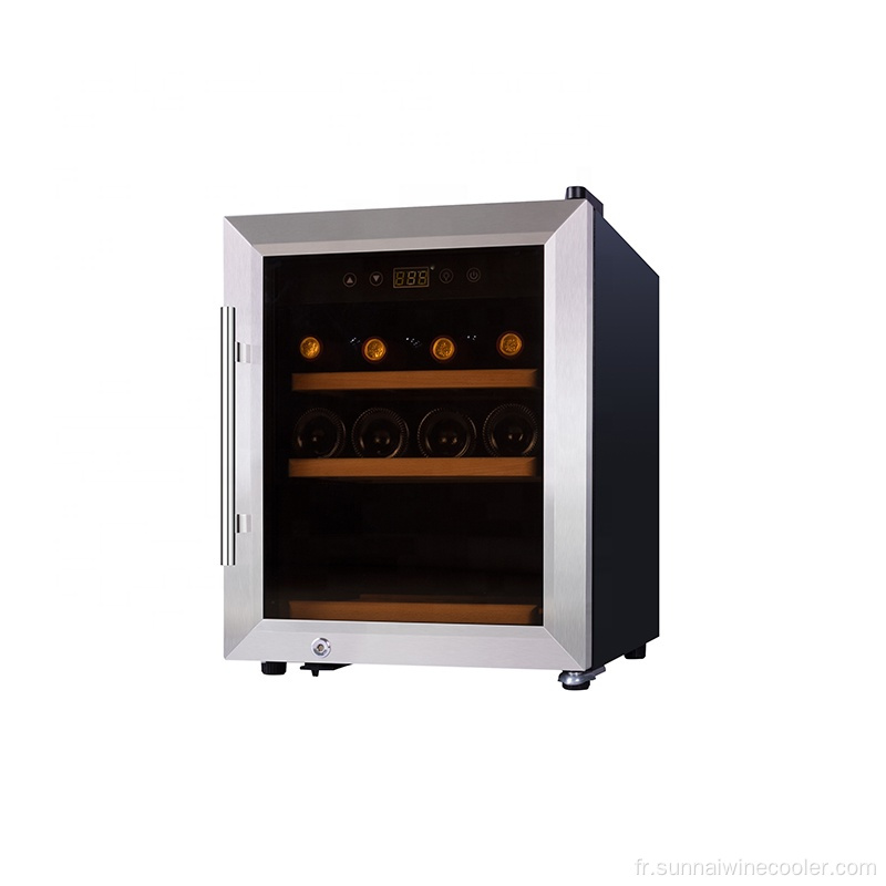 Prix ​​de gros prix de la table du ménage mini-réfrigérateur à vin