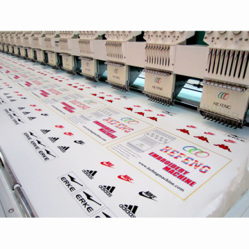 8 heads high speed computerized embroidery machine