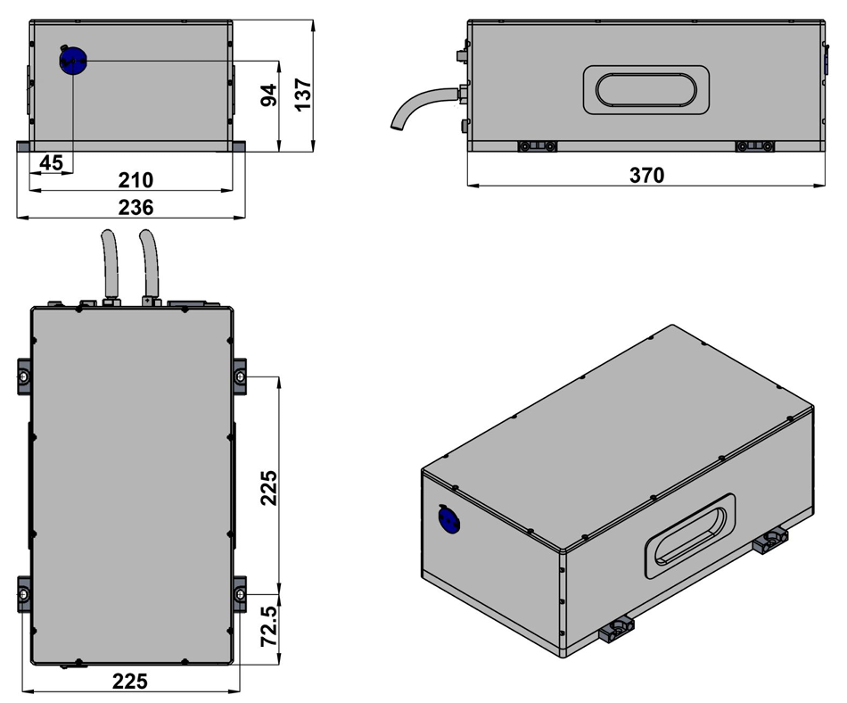 320nm 1500mw laser