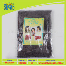 wholesale polyester feather magic scarf, beautiful taiwan scarf from China