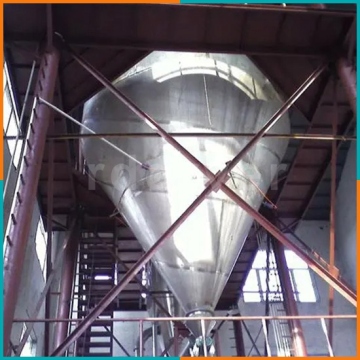 Sodium hydrogen oxalate spray drying tower