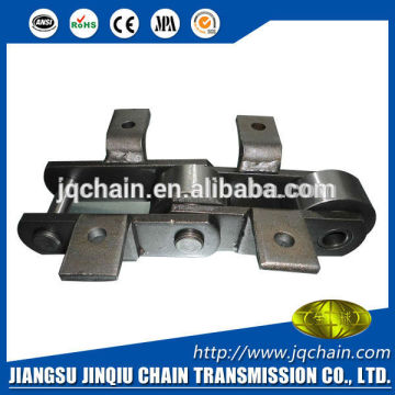 Paver conveyor Chain with attachment