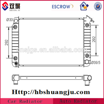 Car Spare Part Radiator