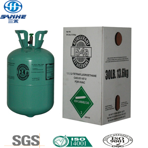 Refrigerant R134A in DOT Cylinder for American Market