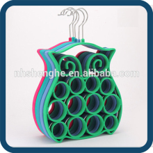 Owl Shape Hanger Flocking Scarves Hanger Pile Coating Hanger