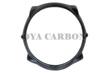 Carbon Fiber Motorcycle Lamp Ring for Aprilia Mana 850 2009-2010