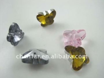 Butterfly Crystal Beads 14MM