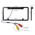 Waterproof American licence plate backup camera