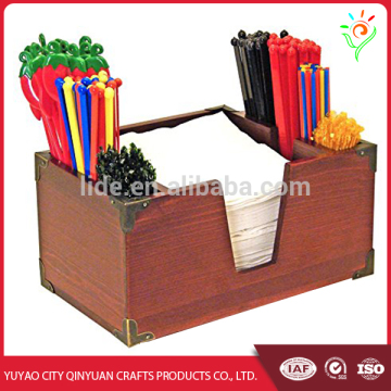 Cheap napkin holders made of wood, wood napkin holder