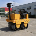 550kg Walk Behind Hydraulic Vibration Road Roller With Double Drum