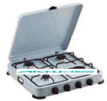 4 Burners Blue Flame Gas Stove