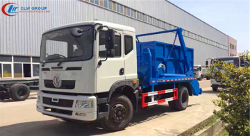 Economical Dongfeng D90 12tons garbage truck with arm