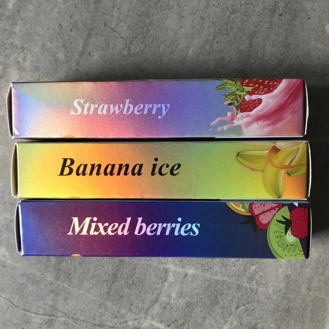 Colorful LED Light Disposable Vape Pod Puff Plus, Bang XXL, 800puffs 7 Color Lde Flash, 10 Flavors
