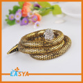 Gouden lange ketting ontwerpen Snake gouden kettingen
