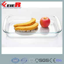 3.0L Borosilicate Rectangular Dish,Square Bakeware,Glass Baking Plate, Glass