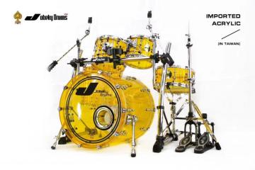 Acrylic 5-pieces Drum Kit
