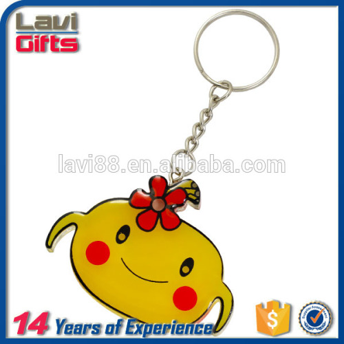 New design custom metal cute keychain