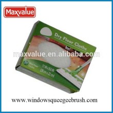 dry floor cloth cleaning articles