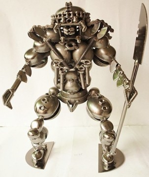 Decoration Metal Robot