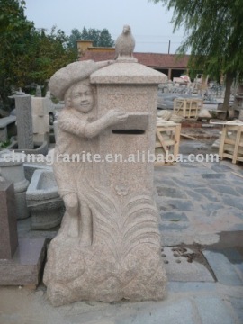 garden stone mailbox