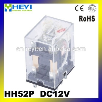 electromagnetic relay 12 vdc mini relay HH52P pcb relay