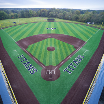 Un hub per il baseball scolastico e l&#39;allenamento sportivo