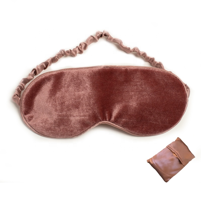 Hot Cold Pack Therapy Gel Beads Silk Eye Mask