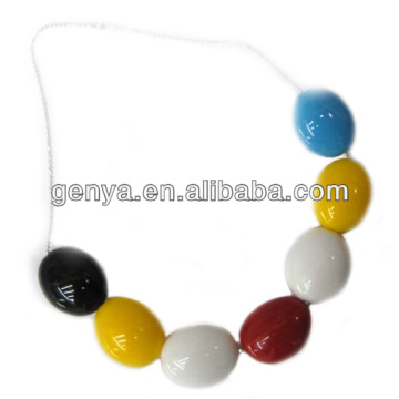 New style Beads Necklace large bead necklace