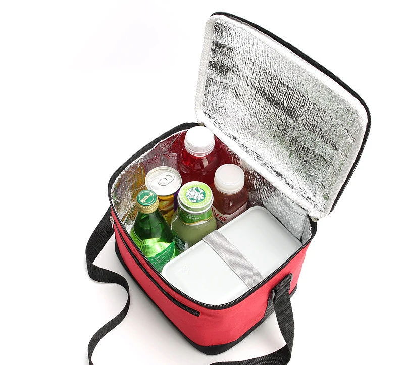 Hot Selling Custom Logo 600d Ice Bag Aluminium Foil Thermal Wine Cooler Bag Picnic Cooler Bag