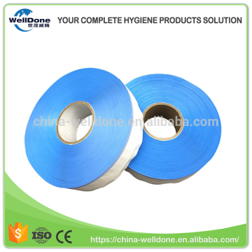 Blue Color Silicone Double PP Side Tapes for Baby Adult Diapers