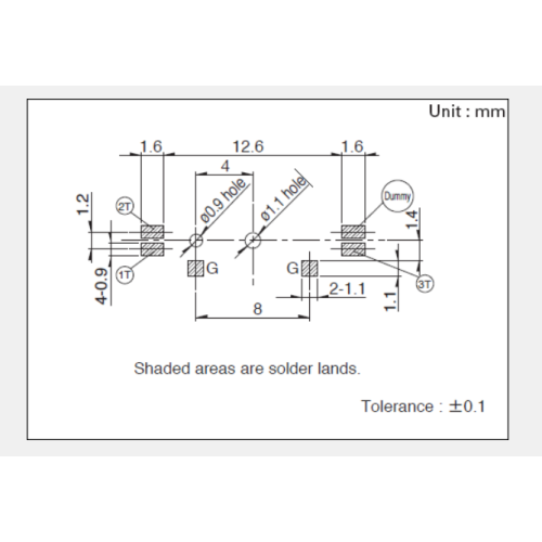 RS08U-serie schuifpotentiometer