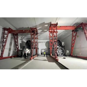 Tunnel environmental protection axial flow fan