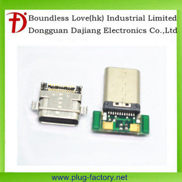 Dajiang Electronic USB C 3.1mm type connector for ipod