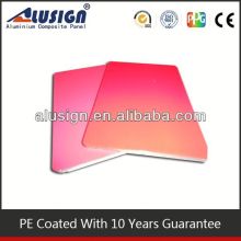 Best pe/pvdf sound proof aluminum composite panels
