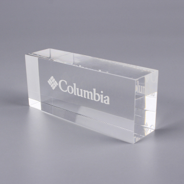 Custom Solid Clear Acrylic Display Blocks