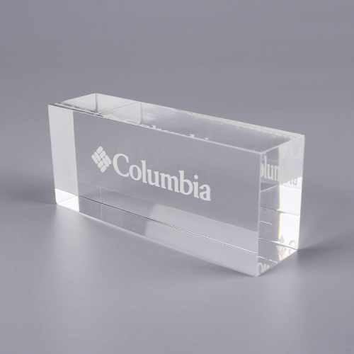 Custom Solid Clear Acrylic Display Blocks