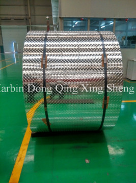 Embossed aluminum foi