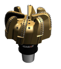 API steel body PDC drill bits 8 blade