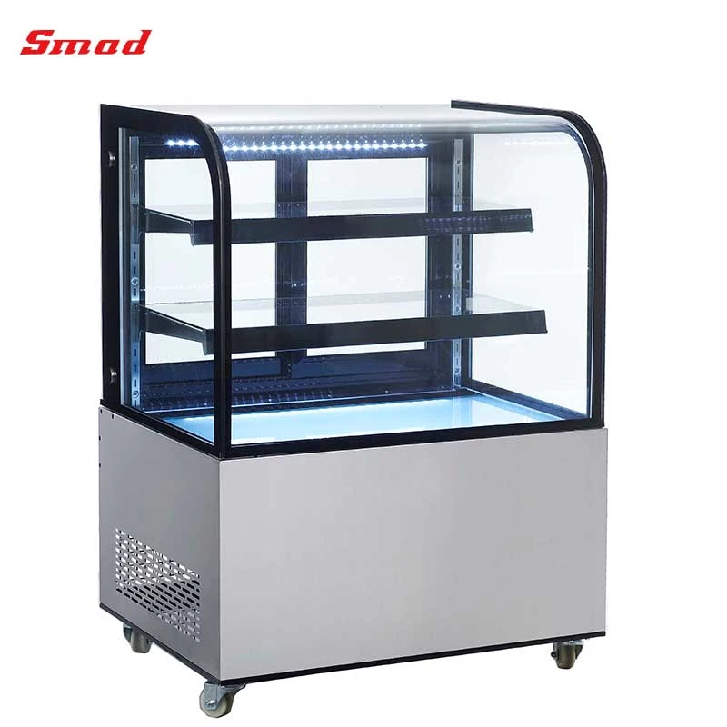 Commercial Refrigerator Catering Equipment Fan Cooling Cake Showcase