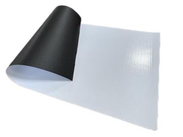 340gsm Black back Pvc flex banner blockout